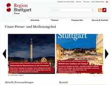 Tablet Screenshot of presse.stuttgart-tourist.de