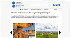 Desktop Screenshot of congress.stuttgart-tourist.de